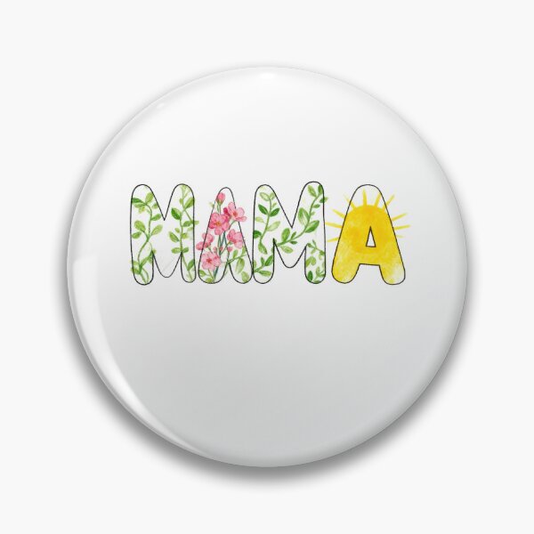 Item preview, Mama Floral Watercolor Letter Design designed and sold by truongloc246.