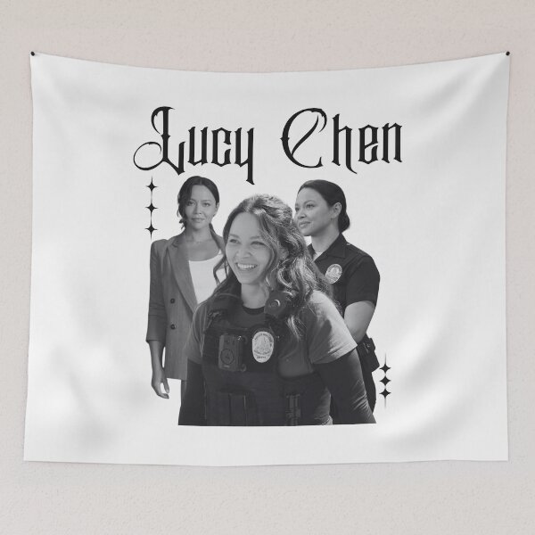 Item preview, Lucy Chen Melissa O'Neil The Rookie designed and sold by lavndershrtdays.