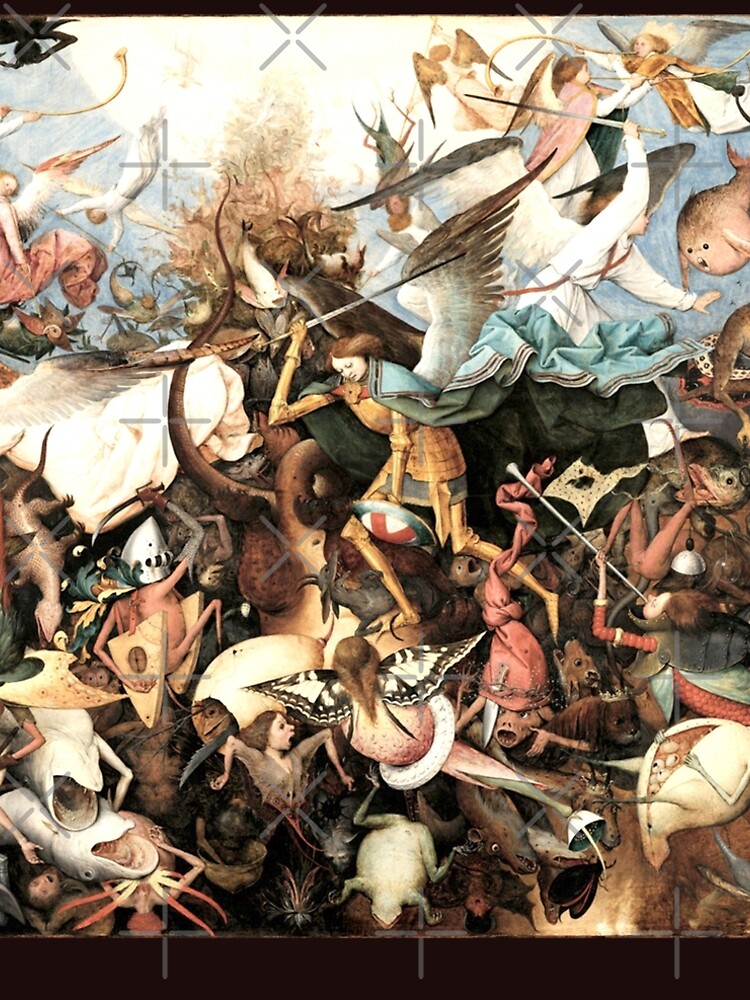 HD. The Fall of the Rebel Angels, by Pieter Bruegel the Elder. HIGH  DEFINITION | A-Line Dress