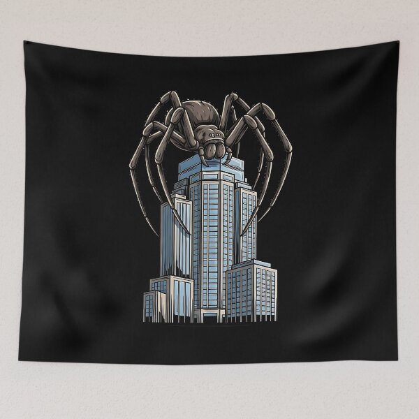 Item preview, Spider on a skyscraper designed and sold by ReneMM.