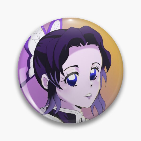 Item preview, Shinobu Kocho from Demon Slayers designed and sold by Jad-eblossom.