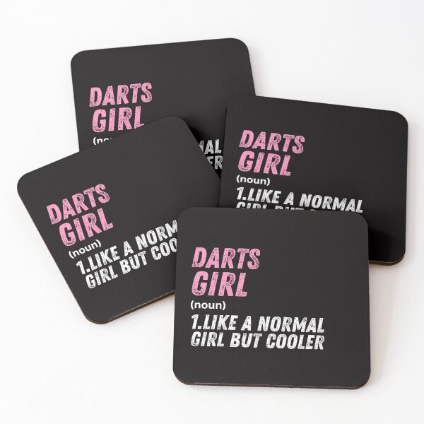 Item preview, Darts Girl Like A Normal Girl But Cooler designed and sold by WeirdlyRare.