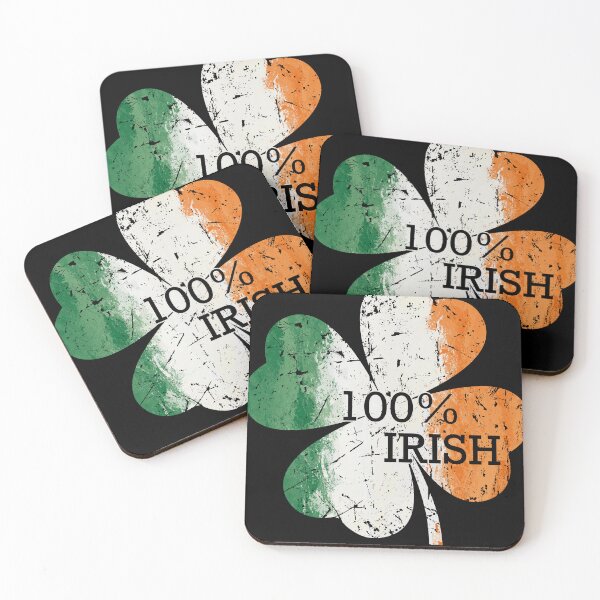 Item preview, 100% Irish St Patrick's Day Flag Shamrock designed and sold by RoyesButler.