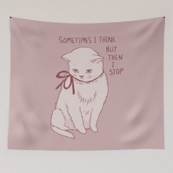 Item preview, Kitty Thoughts designed and sold by KilkennyCat Art.