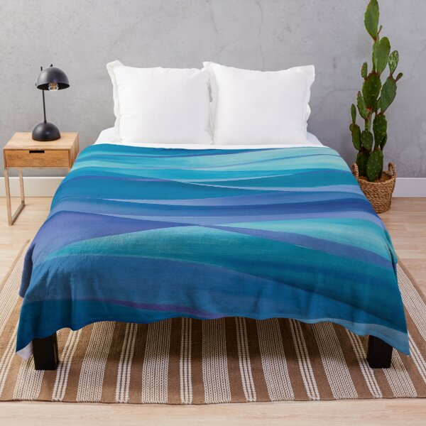 Item preview, Ocean Waves Blue Teal Calming Seascape designed and sold by Ed & Harmony.