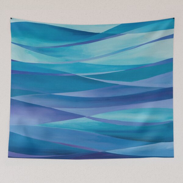 Item preview, Ocean Waves Blue Teal Calming Seascape designed and sold by Ed & Harmony.