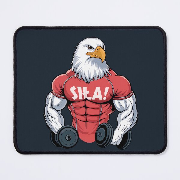 Item preview, SIŁA! Muscular Eagle Bodybuilder – Strength & Power designed and sold by Sza1a.