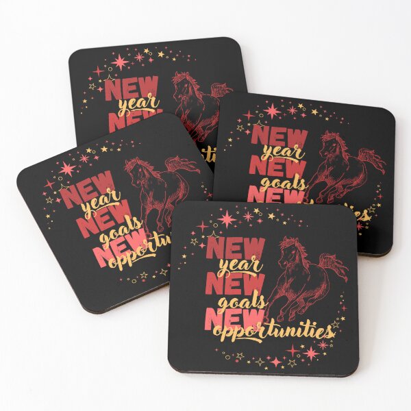 Item preview, New Year, New Goals, New Opportunities - Year of the Horse designed and sold by LadyInEverGreen.