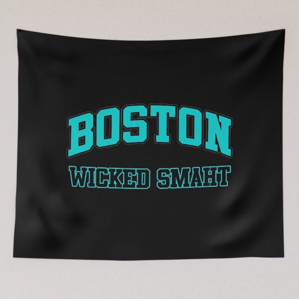 Item preview, Boston Wicked Smart Statement Typography designed and sold by WEALLSTUDENTS.