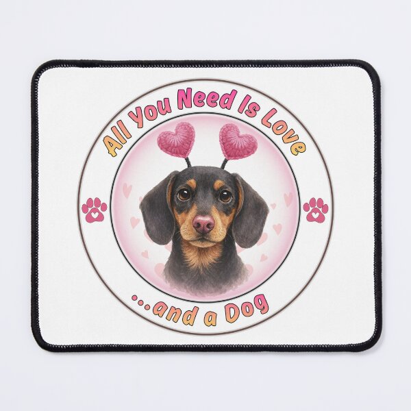 Item preview, Cute Dachshund Valentine - Dog Lover designed and sold by TherezaDesign.