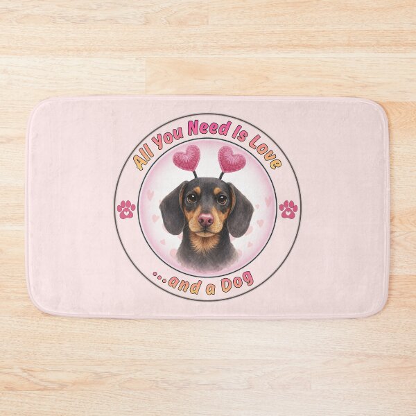 Item preview, Cute Dachshund Valentine - Dog Lover designed and sold by TherezaDesign.