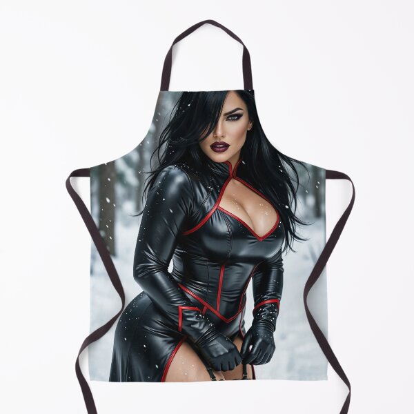 Item preview, Cassandra Snowbound in Black and Red Latex designed and sold by CathryneDelamort.