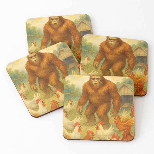 Item preview, Bigfoot Causes a Panic designed and sold by TinCatOutPost.