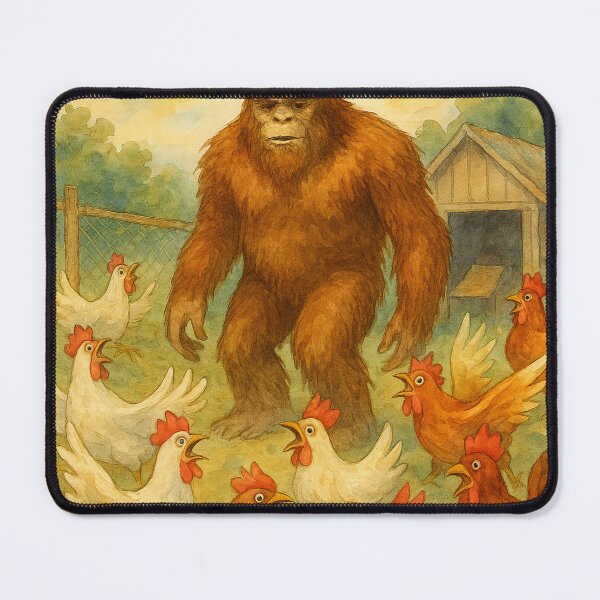 Item preview, Bigfoot Causes a Panic designed and sold by TinCatOutPost.