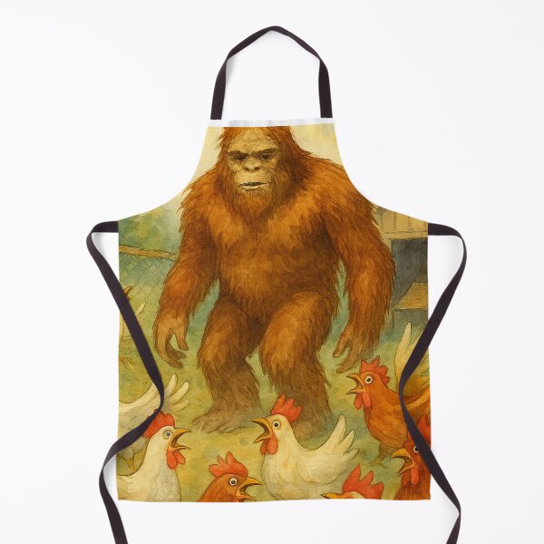 Item preview, Bigfoot Causes a Panic designed and sold by TinCatOutPost.