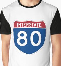 Interstate 80 Graphic T-Shirt