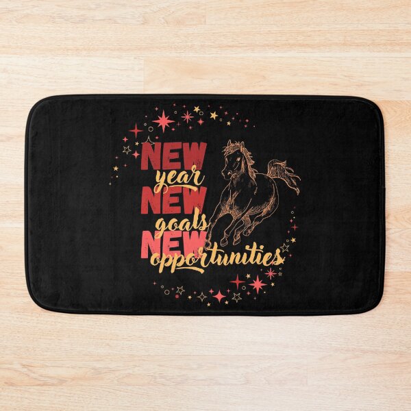 Item preview, New Year, New Goals, New Opportunities - Year of the Horse designed and sold by LadyInEverGreen.