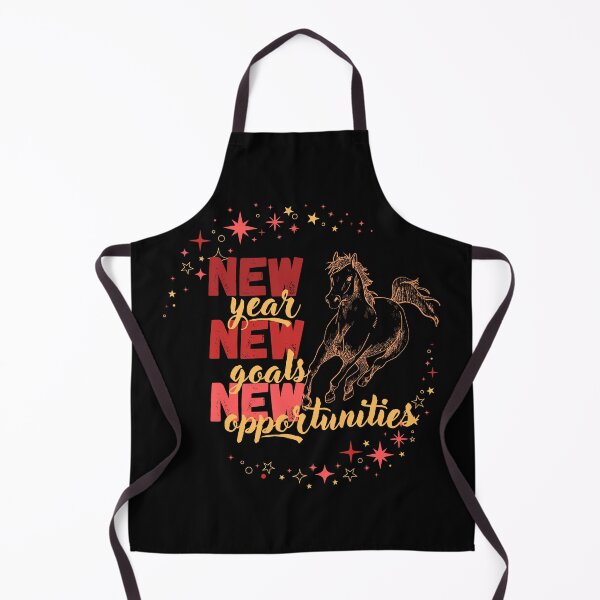 Item preview, New Year, New Goals, New Opportunities - Year of the Horse designed and sold by LadyInEverGreen.