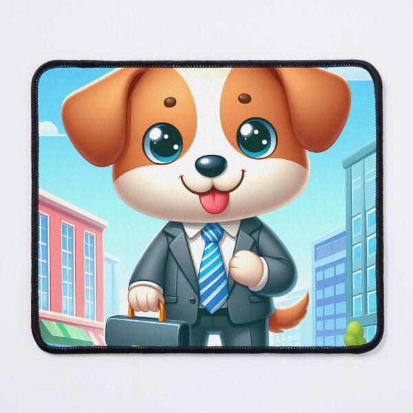 Item preview, Cute Lawyer Dog Cartoon designed and sold by CuteThingsWorld.