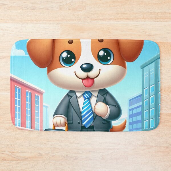 Item preview, Cute Lawyer Dog Cartoon designed and sold by CuteThingsWorld.