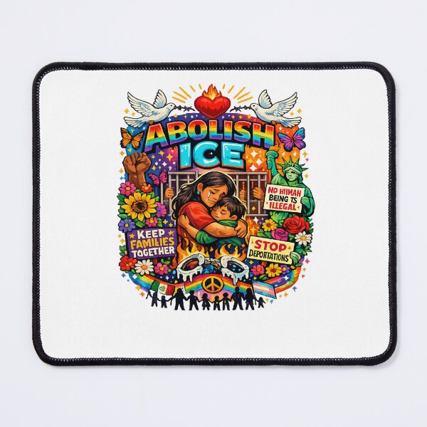 Item preview, Abolish ICE Vibrant Resistance Poster designed and sold by AntonioJ8.
