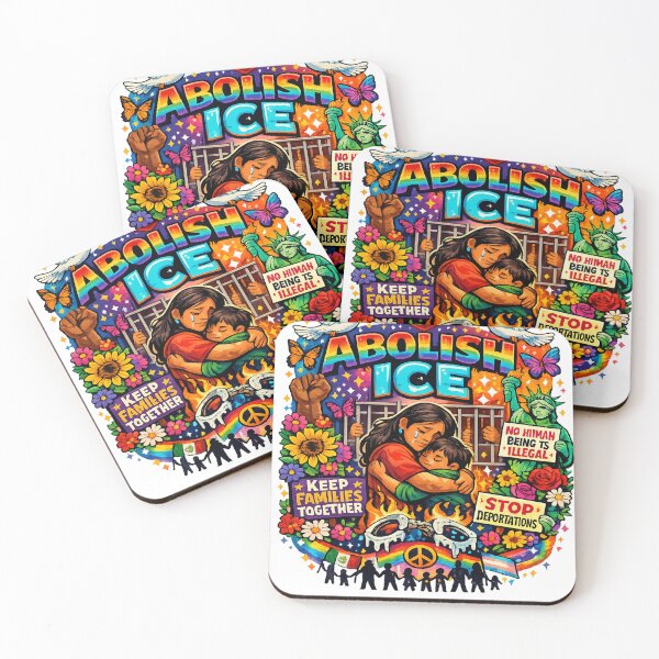 Item preview, Abolish ICE Vibrant Resistance Poster designed and sold by AntonioJ8.