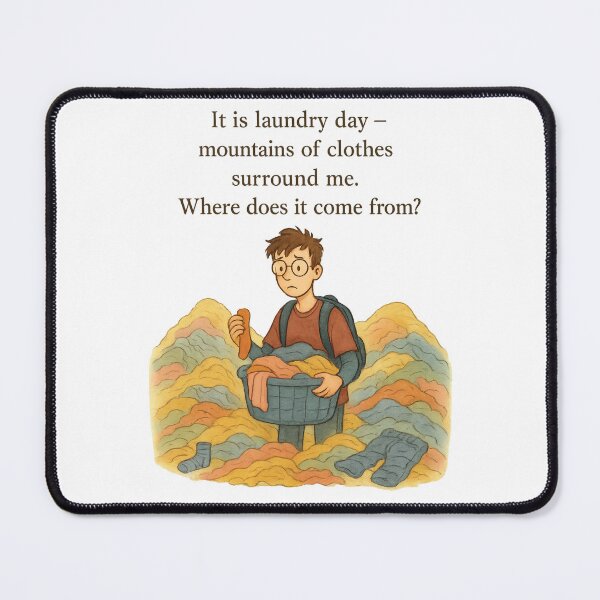 Item preview, Laundry Haiku College designed and sold by Creative-Curios.
