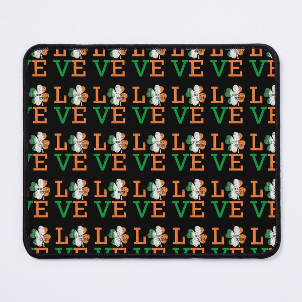Item preview, Love 100% Irish St Patrick's Day Ireland Flag Shamrock designed and sold by RoyesButler.