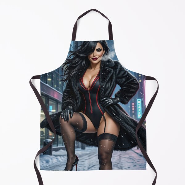 Item preview, Cassandra Snowy Midnight City Street Stroll designed and sold by CathryneDelamort.