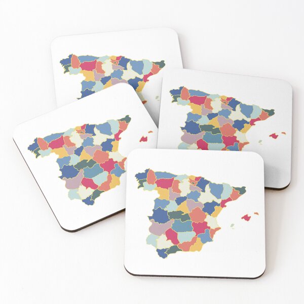 Item preview, Spain Map Mug — Abstract Colourful Art designed and sold by iampaulmorris.