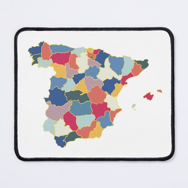 Item preview, Spain Map Mug — Abstract Colourful Art designed and sold by iampaulmorris.