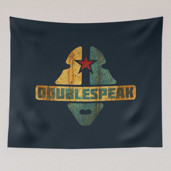 Item preview, Doublespeak 1984 INGSOC Vintage Orwell designed and sold by worldwarvintage.