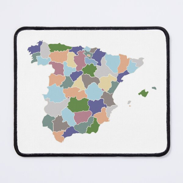 Item preview, Spain Map T-Shirt — Abstract Colourful Art designed and sold by iampaulmorris.