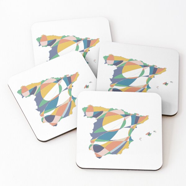 Item preview, Spain Map Phone Case — Abstract Colourful Art designed and sold by iampaulmorris.