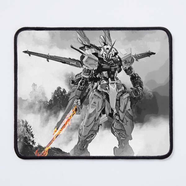 Item preview, black white full armor Astray Red Frame on fire designed and sold by sabartgunpla.