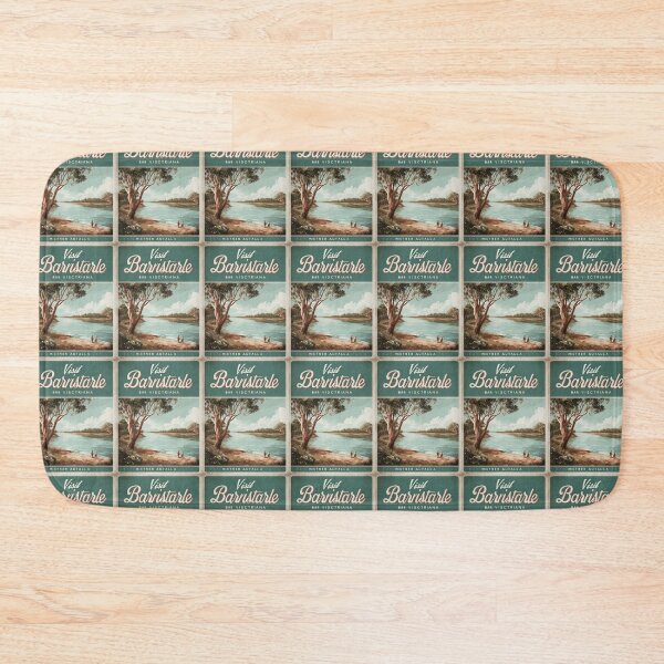 Item preview, Vintage Bairnsdale Victoria Travel Poster Design designed and sold by kndzxf.