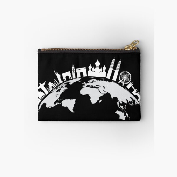 Item preview, Where To Next World Travel Landmarks Skyline designed and sold by Digital Muse 7.