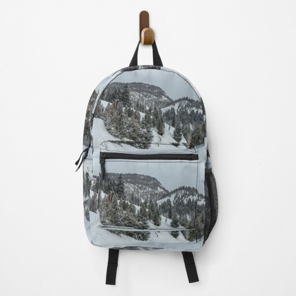 Item preview, Snow-packed Roads in Yellowstone National Park designed and sold by SafariByMarisa.