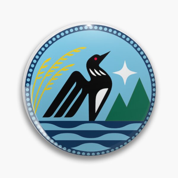 Item preview, Loon of the North - Minnesota State Seal designed and sold by minnesotabees.