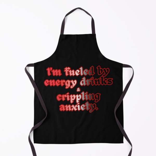 Item preview, Energy Drinks & Crippling Anxiety (Red) designed and sold by Upsaught.