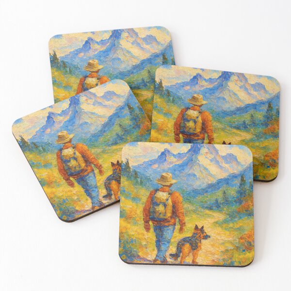 Item preview, A Walk in the Mountains designed and sold by TinCatOutPost.
