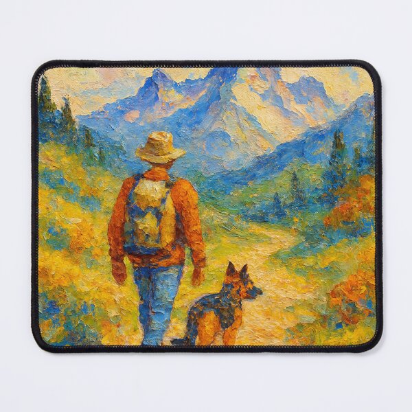Item preview, A Walk in the Mountains designed and sold by TinCatOutPost.