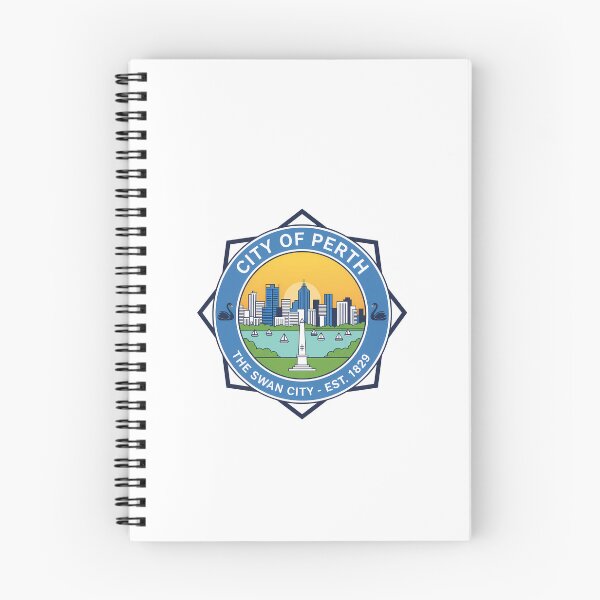 Item preview, Perth City Swan City Skyline Australia Est 1829 designed and sold by k3rstman1.