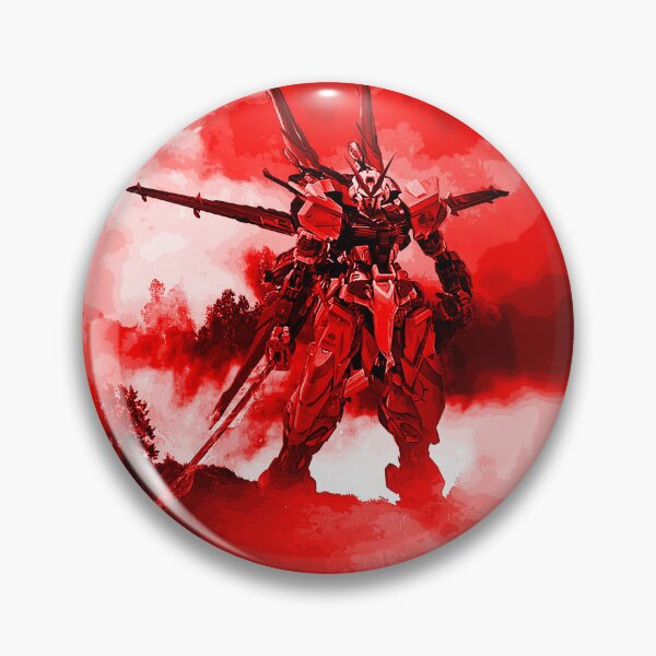 Item preview, red full armor Astray Red Frame on fire designed and sold by sabartgunpla.