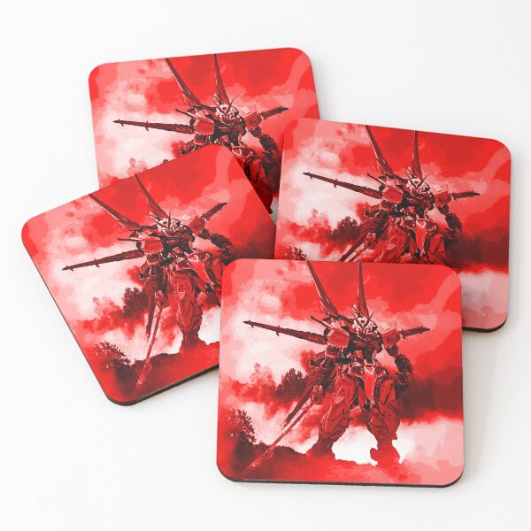 Item preview, red full armor Astray Red Frame on fire designed and sold by sabartgunpla.