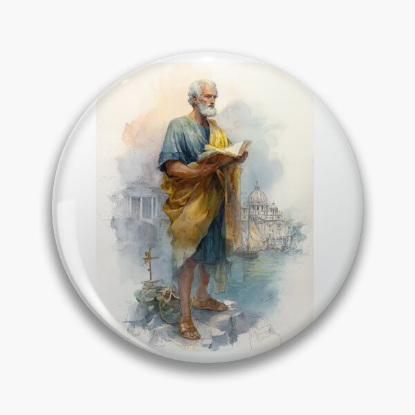 Item preview, Saint Peter Reading by the Sea designed and sold by Oldetimemercan.