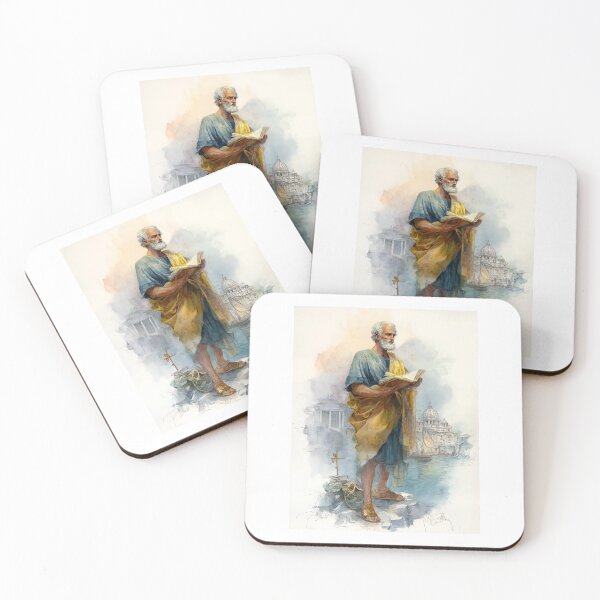 Item preview, Saint Peter Reading by the Sea designed and sold by Oldetimemercan.
