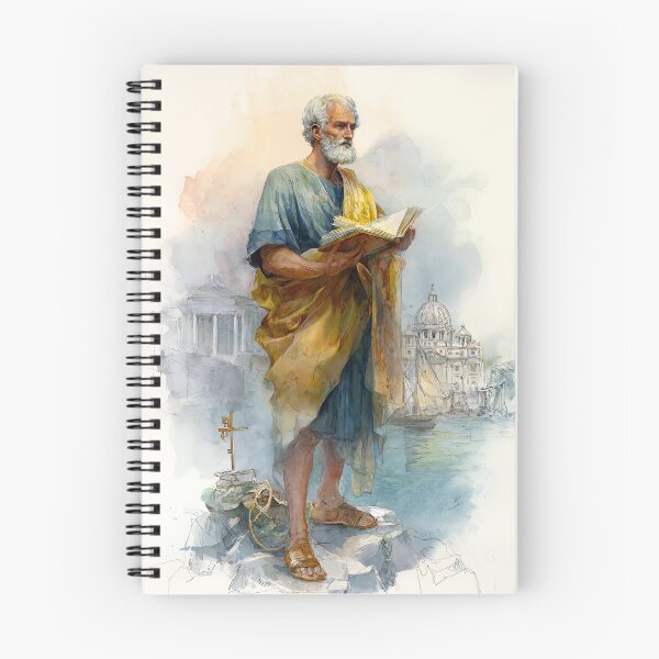 Item preview, Saint Peter Reading by the Sea designed and sold by Oldetimemercan.
