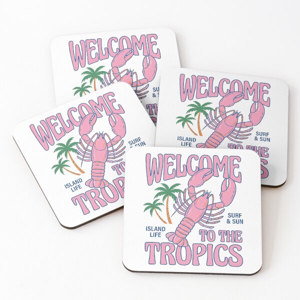 Item preview, Welcome to the tropics – sea lobster designed and sold by LuloCreative.