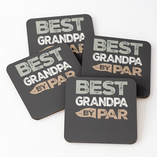Item preview, Best Grandpa By Par Funny Golf Grandpa Saying Vintage Style designed and sold by cidolopez.